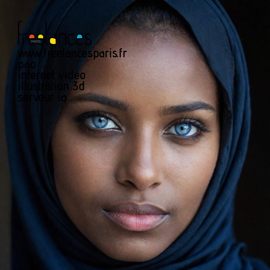 Pao mise en page internet vidéo illustration 3d serveur IA générative AI freelance paris studio de création magazines 73ep4vk0